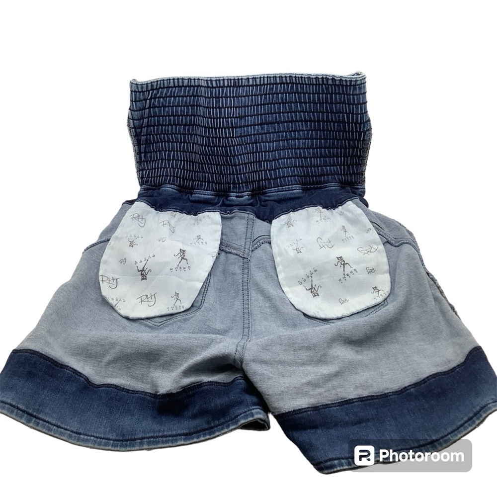 {RHERO JEANS} High Waist Jeans Shaper Shorts # 56079 - Picture 9 of 10